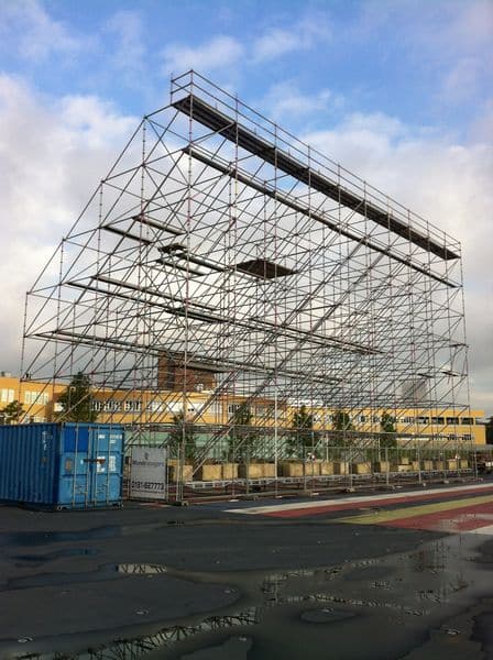 Steigers pleinbioscoop, museumpark Rotterdam