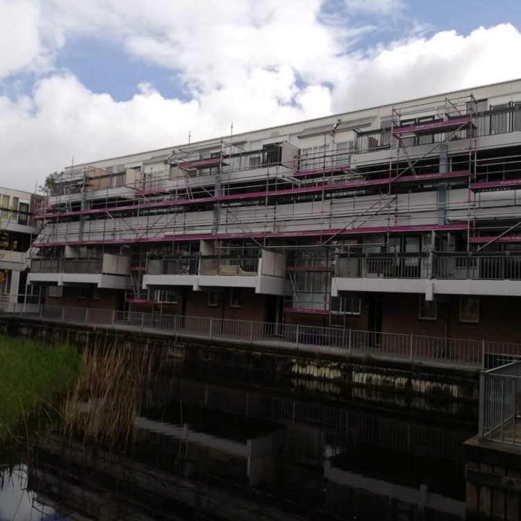 Renovatiesteiger Vlaardingen Renovatiesteiger Vlaardingen